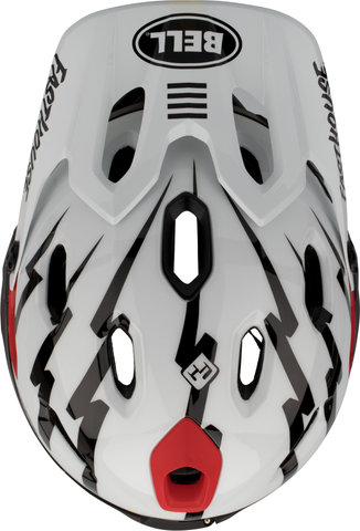 Super DH MIPS Spherical Helmet - matte-gloss black-white fasthouse/55 - 59 cm