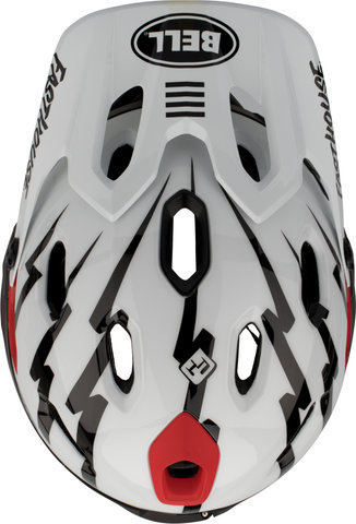 Bell Super DH MIPS Spherical Helmet - matte-gloss black-white fasthouse/55 - 59 cm