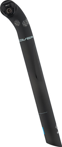 Tija de sillín Discover Short Di2 Carbon - negro/31,6 mm / 320 mm / SB 20 mm