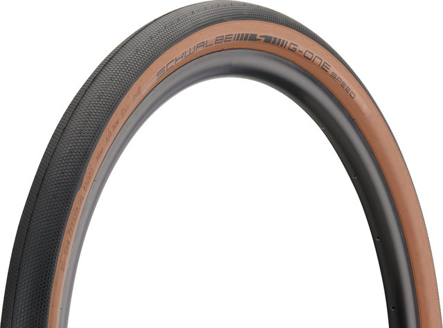 Schwalbe Cubierta plegable G-One Speed Performance ADDIX RaceGuard 27,5" - negro-bronze skin/27,5x2,0 (50-584)