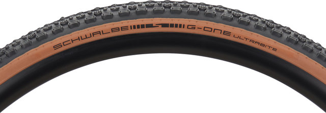 Schwalbe Cubierta plegable G-One Ultrabite Performance ADDIX RaceGuard 28" - negro-bronze skin/40-622 (700x40C)