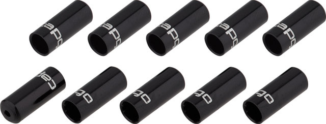 Tapas de extremos sin sellar OL para fundas de cable de cambio - negro/4,5 mm