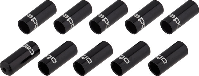 capgo OL End Caps for Shift Cable Housing, Open - black/4.5 mm