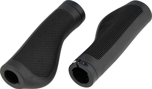 Brooks Cambium Ergonomic Rubber Handlebar Grips - black/130 mm / 130 mm