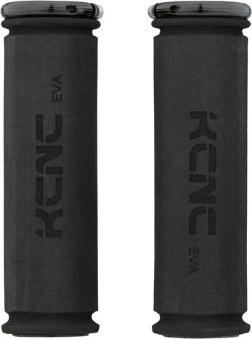 KCNC Poignées EVA Lock On - black-black/120 mm