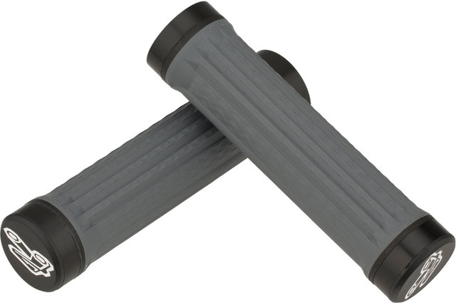 Lock On Traction Grips - dark grey/medium