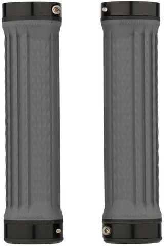 Lock On Traction Grips - dark grey/medium