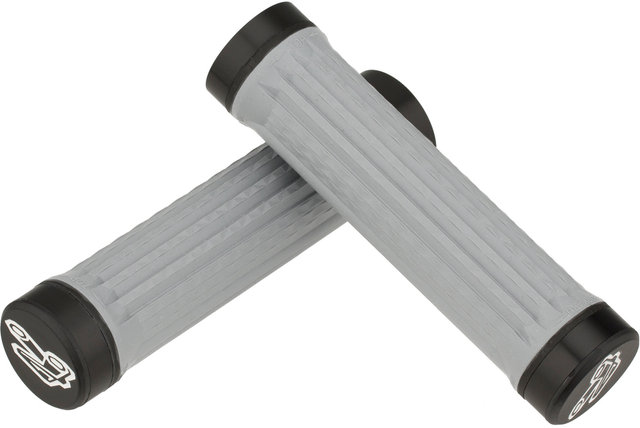 Lock On Traction Grips - light grey/soft
