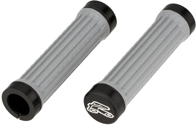 Lock On Traction Grips - light grey/soft