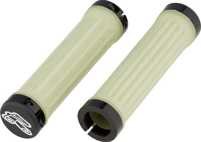Lock On Traction Grips - yellow/Kevlar