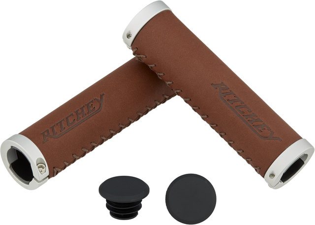 Ritchey Classic Locking Grip Grips - brown/130 mm