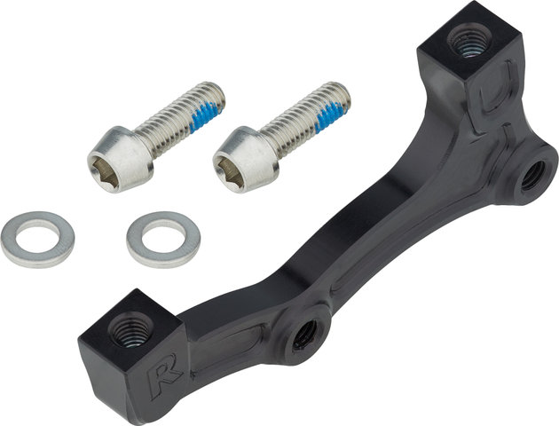 Hope Disc Brake Adapter for 220 mm Rotors - black/front IS to PM