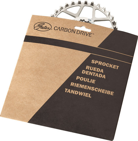 Gates CDX Hintere Riemenscheibe für Enviolo / Nuvinci - Werkstattverpackung - silver | 24 Z