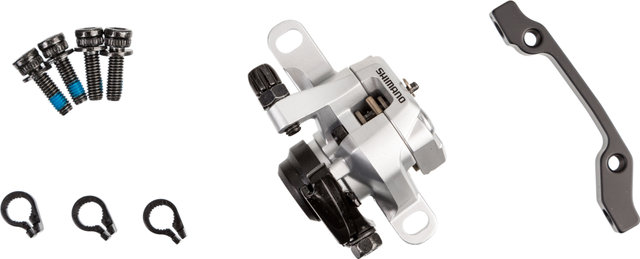 Shimano Étrier de Frein BR-R317 avec Plaquettes en Résine - argenté/Roue avant