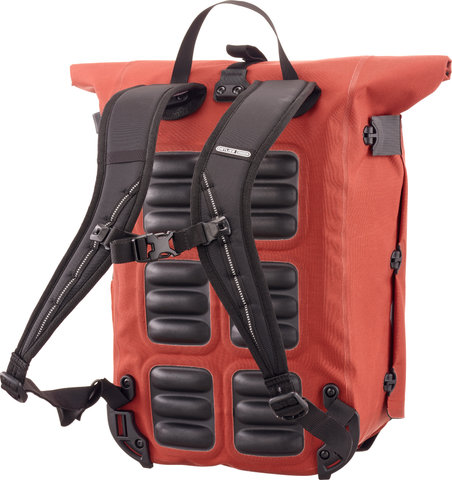 ORTLIEB Vario Plus QL2.2 Rucksack-Fahrradtasche Hybrid - dark chili/26000 ml