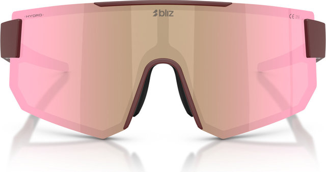 Bliz P005 Sports glasses - matte burgundy | brown-rose multicolor