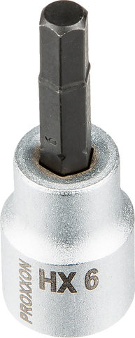 Proxxon Embout Hexagonal 3/8" - argenté/6 mm