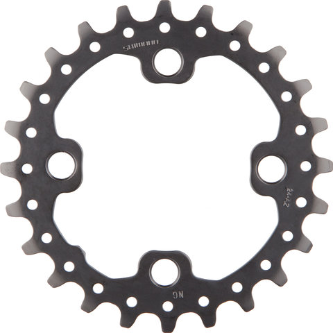Shimano Deore Kettenblatt FC-M617 10-fach - schwarz/24 Z
