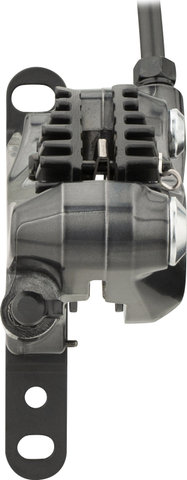 Shimano Frein à Disque GRX BR-RX810 + ST-RX810-LA Remote - noir-gris/Roue avant/Gauche (spécifique au côté)