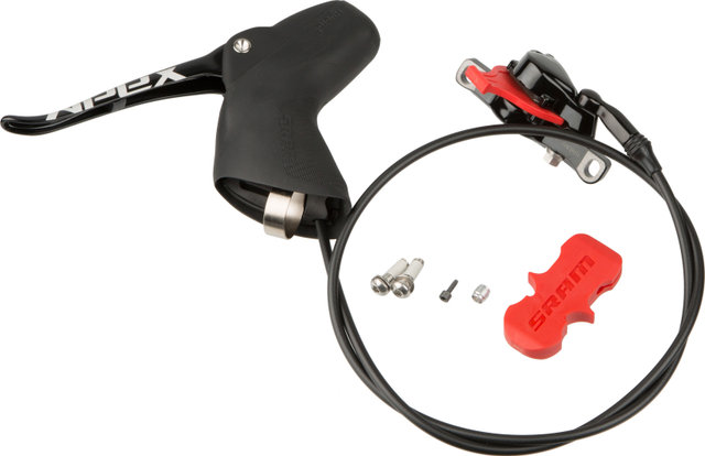 SRAM Apex 1 HRD DoubleTap® Hydraulic Disc Brake - black/front left