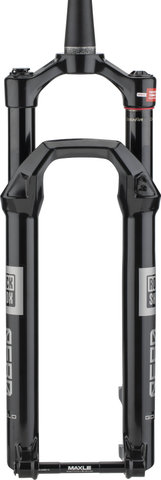 RockShox Reba Gold Isolator – 2-position remote 29" suspension fork - gloss black | 100 mm | 44 mm | 29" | 1 1/8" - 1,5" tapered | 15 mm Thru Axle | 110 mm