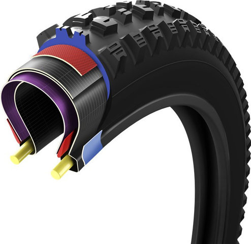 Vittoria cubierta plegable Vittoria Mazza Enduro Race 27,5'' - negro | 2.4 | 27.5 | 60 mm
