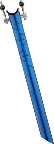 tune Leichtes Stück Seatpost, 340 mm - blue/340 mm/0 mm/27,2 mm