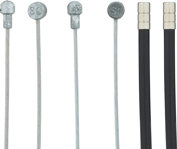 Basics Brake Cable Set - black/universal