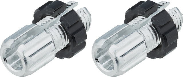 Jagwire Ajustador de cables de frenos Adjusting Barrels p. palancas de frenos - silver-black/M10