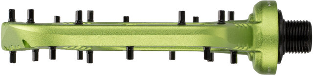 Aluminium Plattformpedale - green/universal