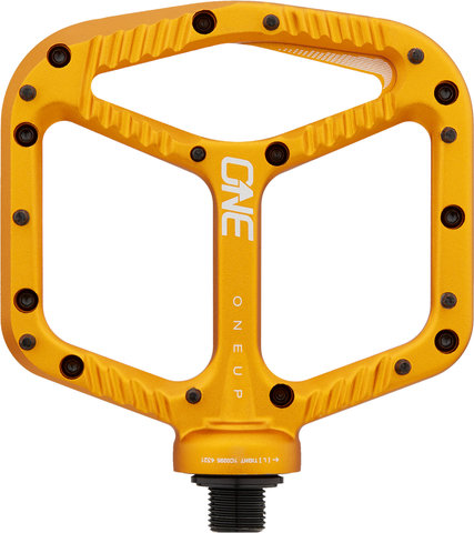 OneUp Components Aluminium Platform Pedals - orange/universal