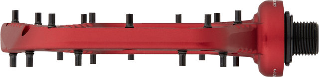 Aluminium Plattformpedale - red/universal