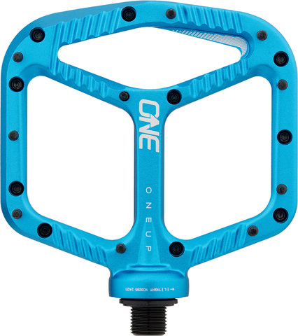 OneUp Components Aluminium Platform Pedals - blue/universal