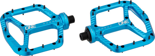 OneUp Components Aluminium Plattformpedale - blue/universal