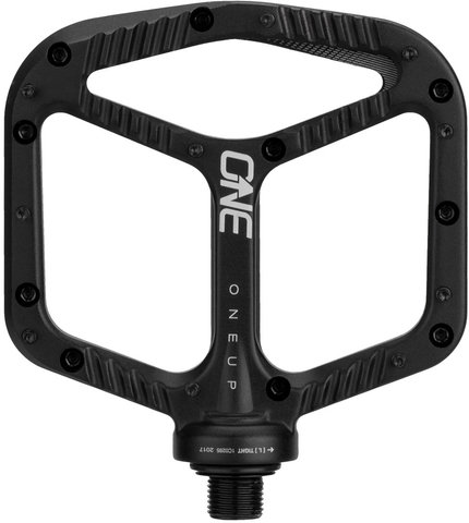 OneUp Components Aluminium Plattformpedale - black/universal