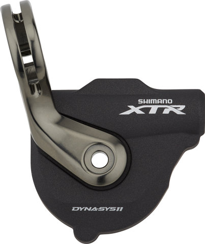 Shimano Top Cover for SL-M9000 w/ Clamp - black-silver/right