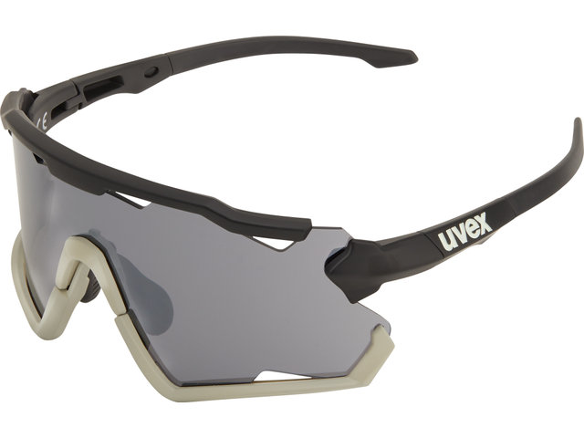 sportstyle 228 Sportbrille - black-sand mat/mirror silver