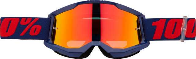 100% Máscara Strata 2 Goggle Mirror Lens - masego/red mirror