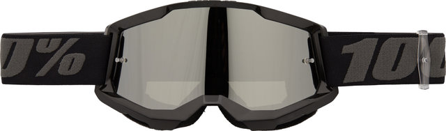 Strata 2 Mirror Lens Goggle - black/silver mirror