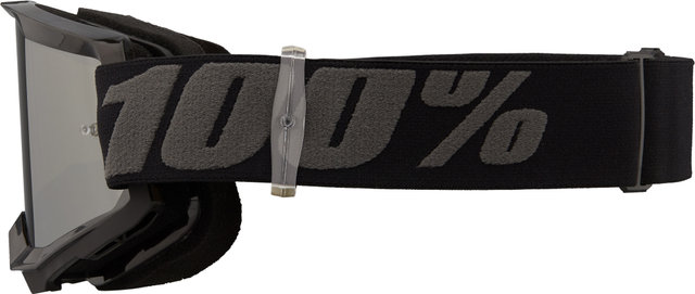 Strata 2 Mirror Lens Goggle - black/silver mirror