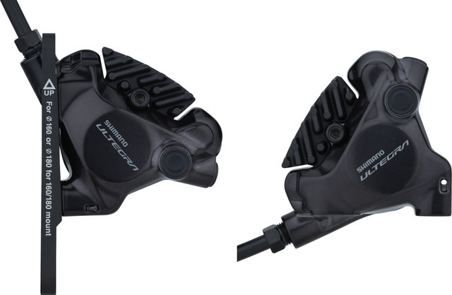 Shimano Ultegra Front+Rear Set Disc Brake BR-R8170 + Di2 ST-R8170 - anthracite/Set/left/right (side-specific)