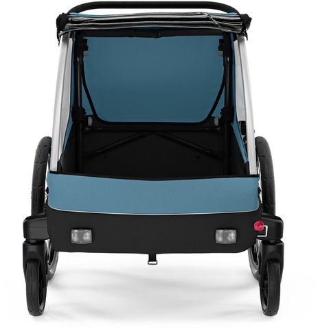 Remolque para niños Courier - aegean blue/universal