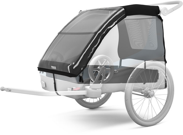 Remolque para niños Courier - aegean blue/universal