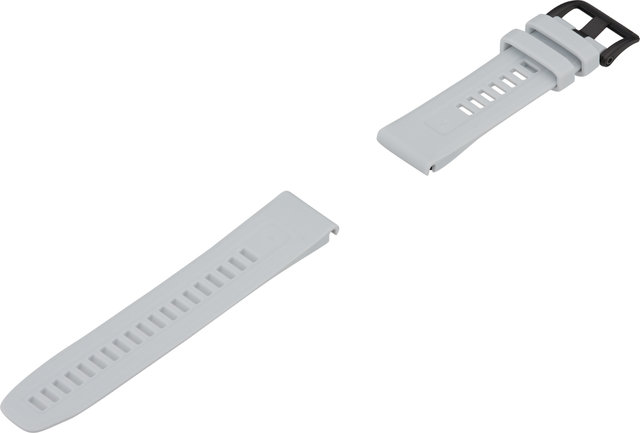 QuickFit 22 Silicone Watch Strap - stone white/22 mm