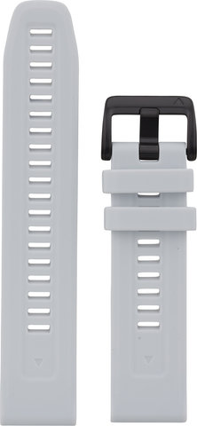 QuickFit 22 Silicone Watch Strap - stone white/22 mm