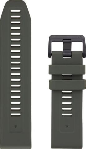 QuickFit 26 Silikon Uhrenarmband - moosgrün/26 mm
