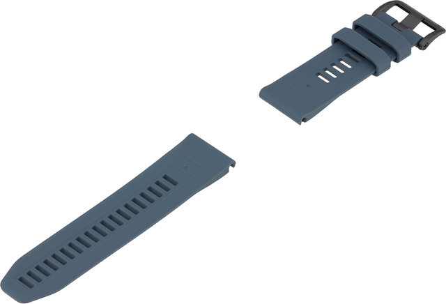 QuickFit 26 Silikon Uhrenarmband - granitblau/26 mm