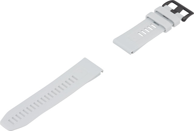 QuickFit 26 Silikon Uhrenarmband - steinweiß/26 mm