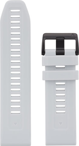 QuickFit 26 Silikon Uhrenarmband - steinweiß/26 mm
