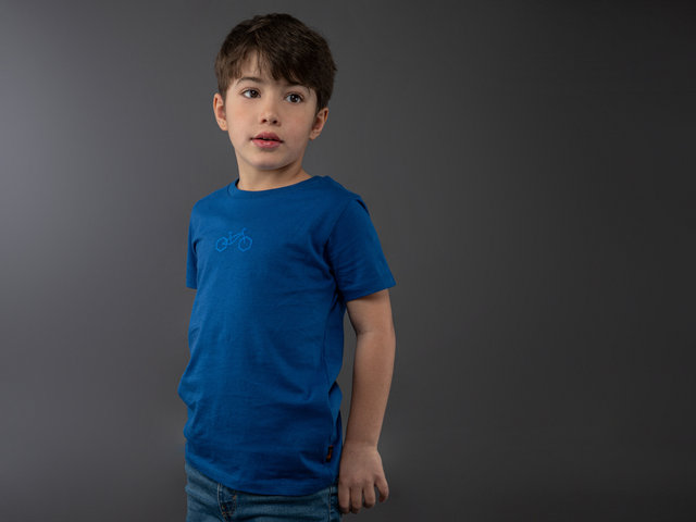 bc basic Kids Bike T-Shirt - blue/122/128